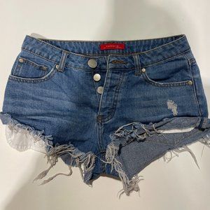 Caffeine Jean Shorts